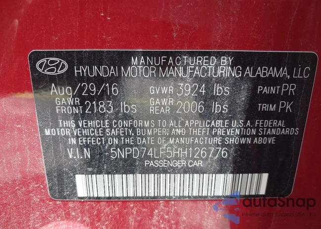 5NPD74LF5HH126776: 39734329