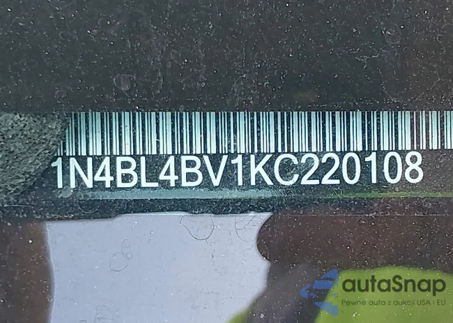 1N4BL4BV1KC220108: 39736729