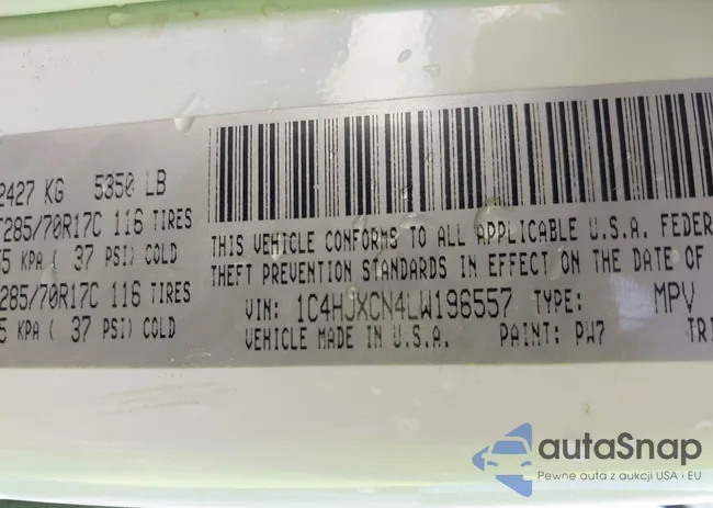 1C4HJXCN4LW196557: 39738096