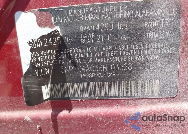 5NPEC4AC3BH103528: 39750124