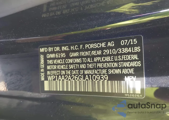 WP1AA2A26GLA10939: 39751876