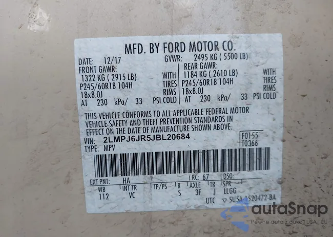 2LMPJ6JR5JBL20684: 39753965