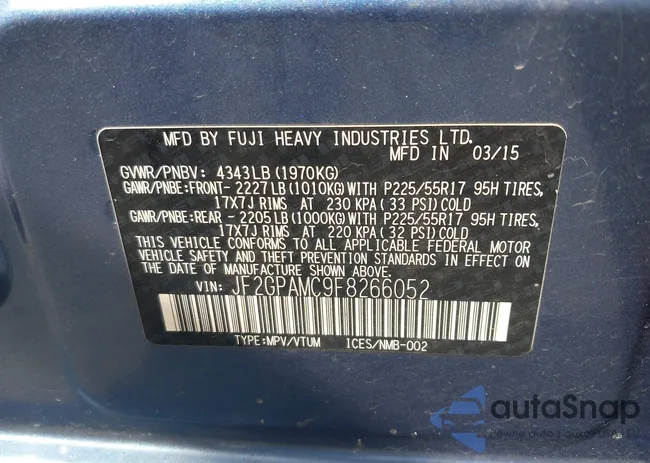 JF2GPAMC9F8266052: 39754614