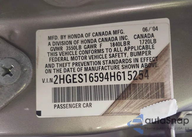 2HGES16594H615254: 39756724