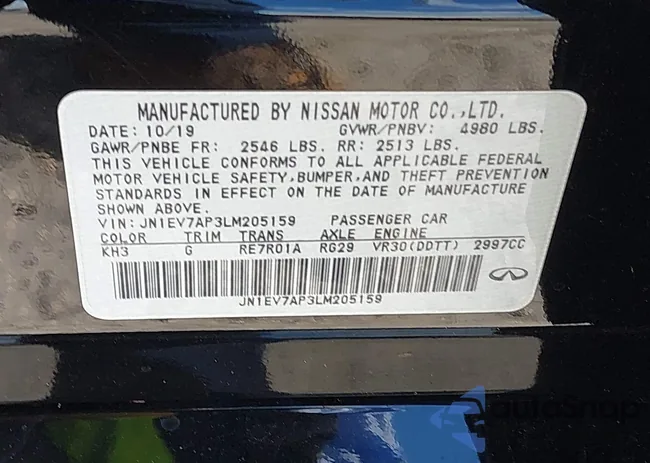 JN1EV7AP3LM205159: 39760113