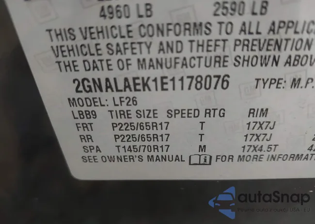 2GNALAEK1E1178076: 39760891