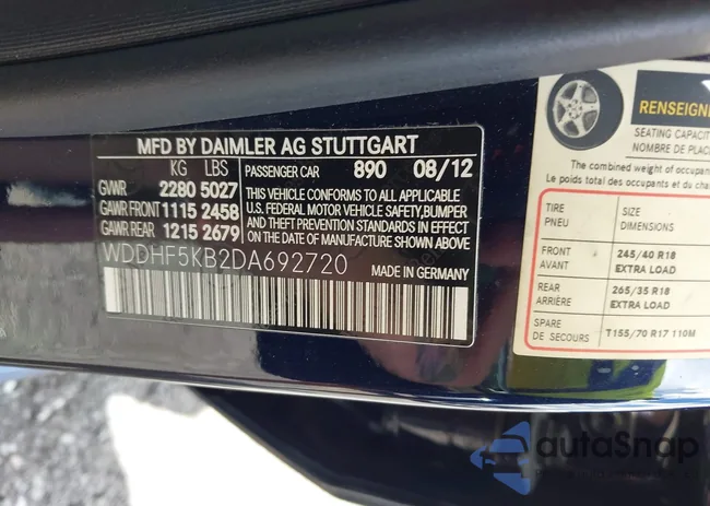 WDDHF5KB2DA692720: 39763990