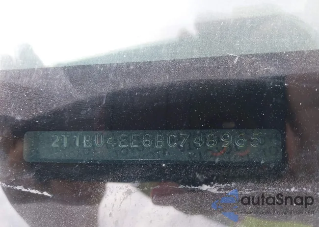 2T1BU4EE8BC748965: 39765543