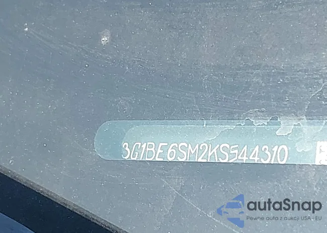 3G1BE6SM2KS544310: 39767108