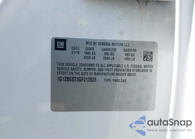 1G1ZB5ST3GF213823: 39771439