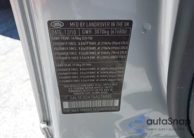 SALSF2D47BA278495: 39773623