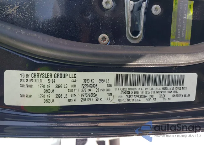 1C6RR7LM2ES313624: 39779218