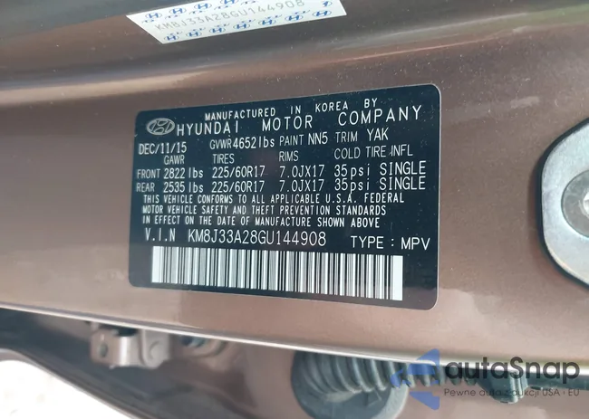 KM8J33A28GU144908: 39778465