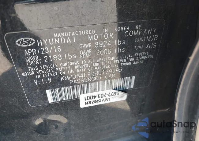 KMHD84LF9HU179995: 39796373