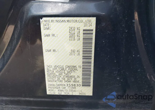 1N4AL3AP0FN359830: 39799193