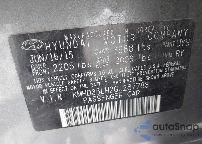 KMHD35LH2GU287783: 39801894