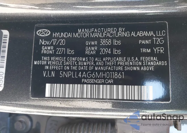 5NPLL4AG6MH011861: 39803420