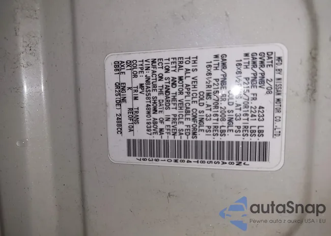 JN8AS58T48W019397: 39805186