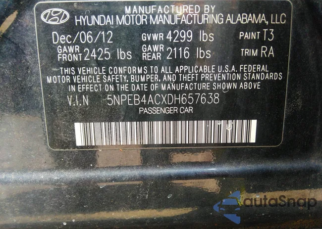 5NPEB4ACXDH657638: 39810264