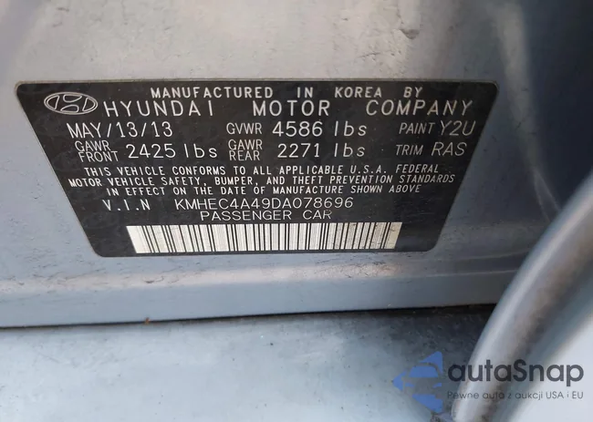 KMHEC4A49DA078696: 39812237