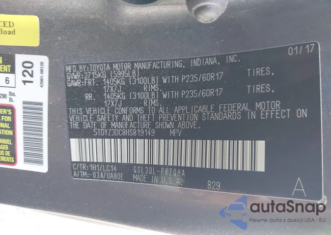 5TDYZ3DC8HS819149: 39824742