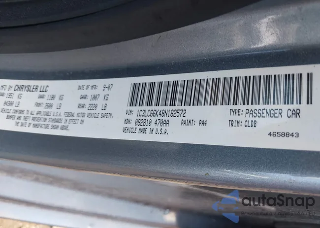 1C3LC66K48N162572: 39827420