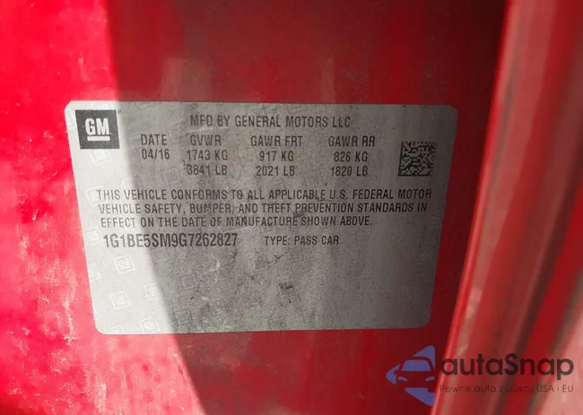 1G1BE5SM9G7262827: 39832177