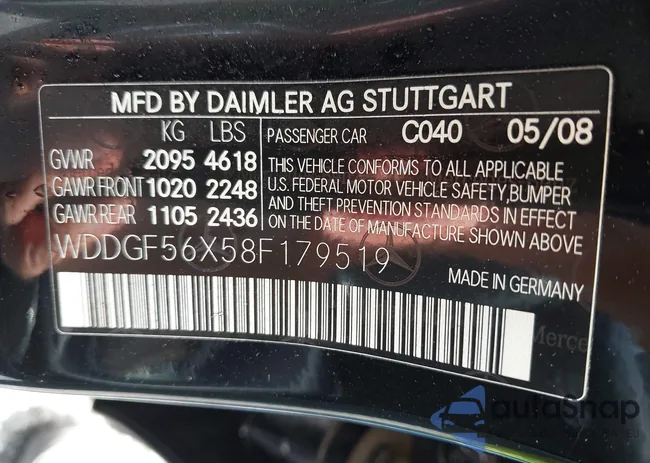 WDDGF56X58F179519: 39839375