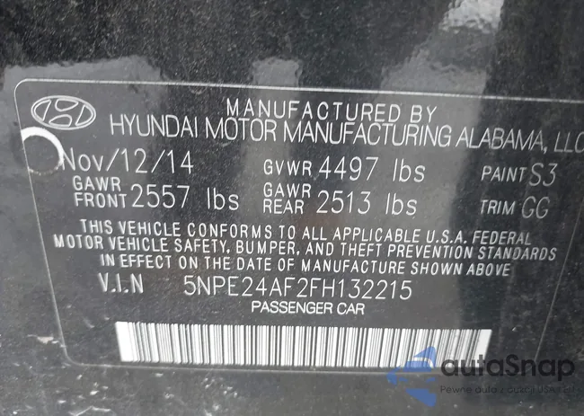 5NPE24AF2FH132215: 39840325