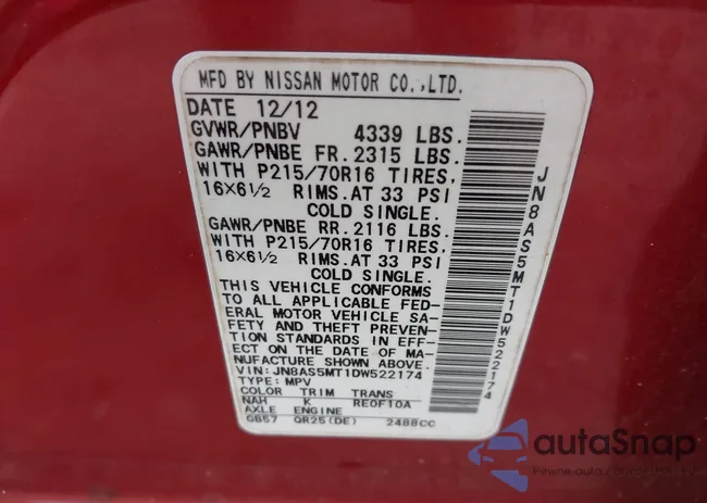 JN8AS5MT1DW522174: 39840451