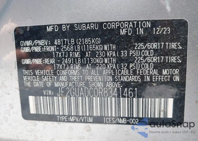 JF2GUADC0R8341461: 39844285