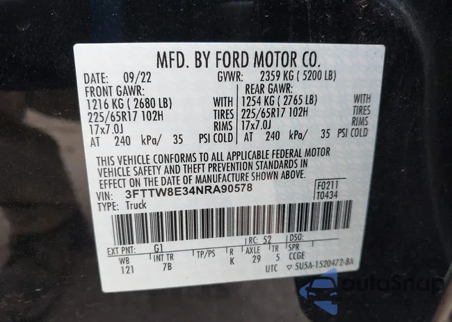 3FTTW8E34NRA90578: 39846348