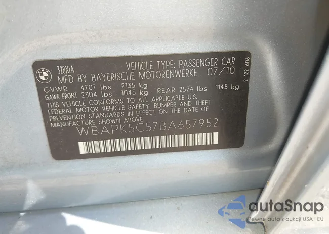 WBAPK5C57BA657952: 39850000