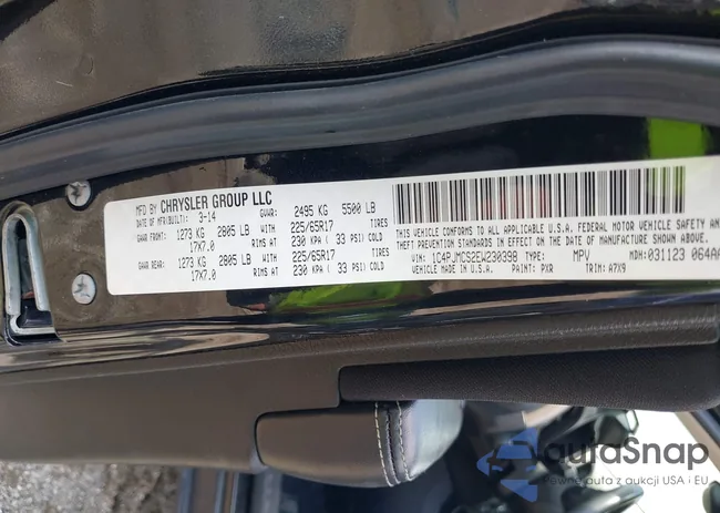 1C4PJMCS2EW230398: 39852053