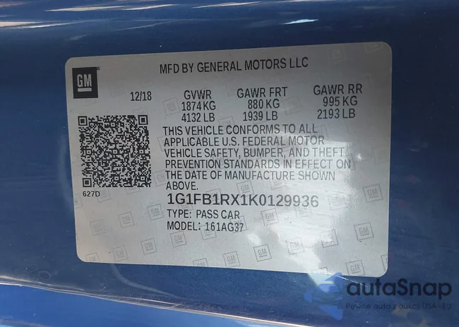 1G1FB1RX1K0129936: 39856981