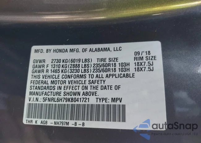 5FNRL6H79KB041721: 39864524