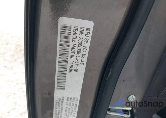 2C3CDXBG3LH211590: 39869112