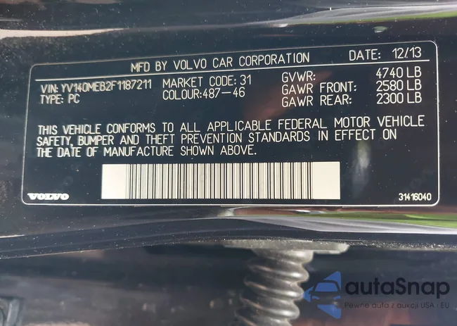 YV140MEB2F1187211: 39869853