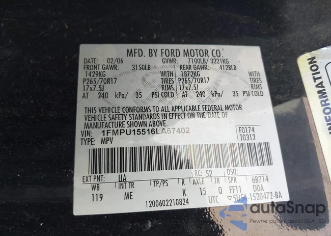 1FMPU15516LA67402: 39877145