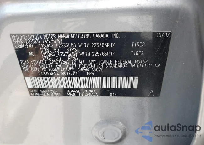 2T3ZFREVXJW417704: 39878294