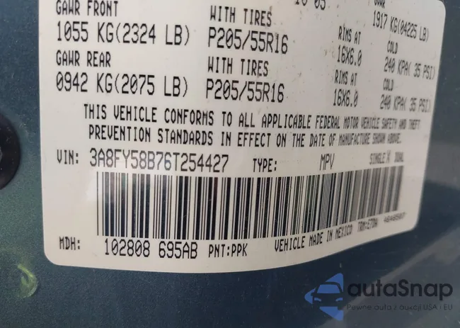 3A8FY58B76T254427: 39878448