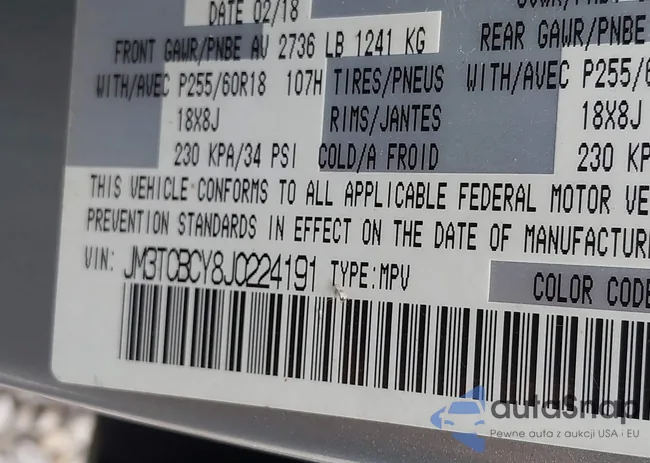 JM3TCBCY8J0224191: 39880985