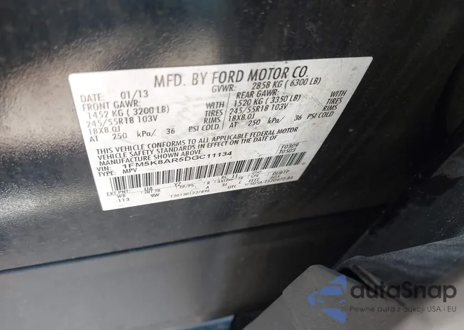 1FM5K8AR5DGC11134: 39884936