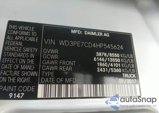 WD3PE7CD4HP545624: 39899248