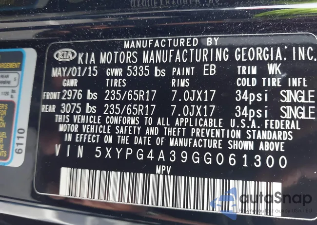 5XYPG4A39GG061300: 39903697