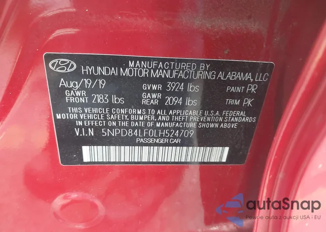 5NPD84LF0LH524709: 39905474