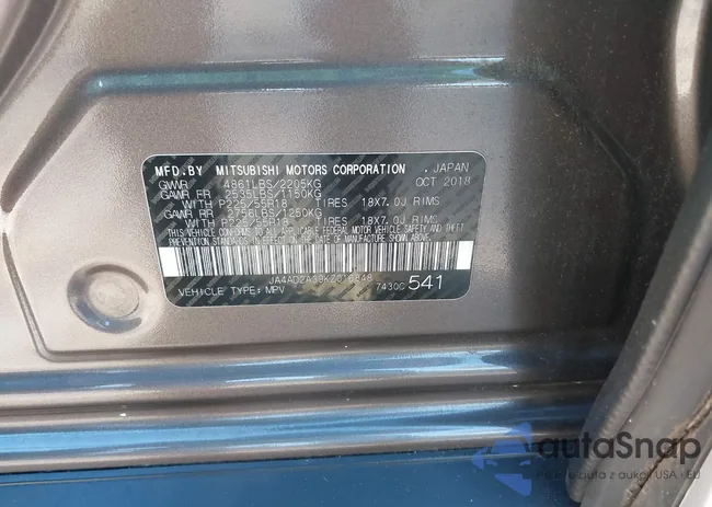 JA4AD2A39KZ016848: 40915164