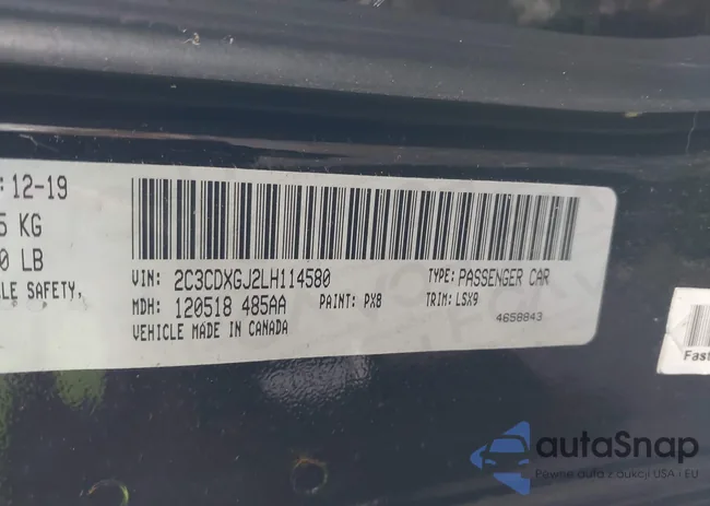 2C3CDXGJ2LH114580: 40930018