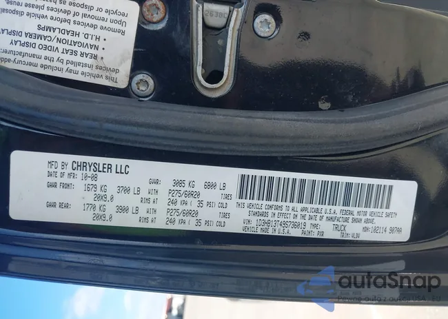 1D3HB13T49S736019: 40930668