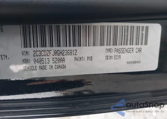 2C3CDZFJ0GH236812: 40931899